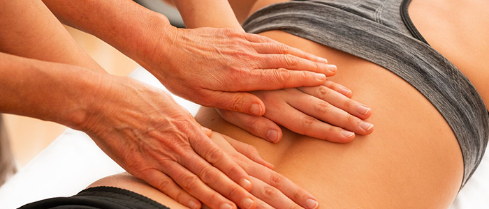 A chiropractic massage for addressing post-move aches and pains.
